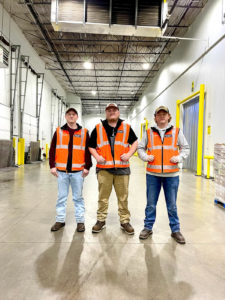 Aaron, Alex, and Andrew Bos are fourth generation produce people.