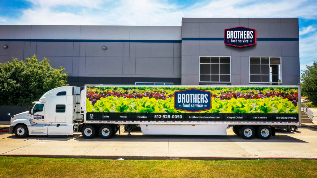 Brothers Food Service Distributing Produce to the Tables of Texas